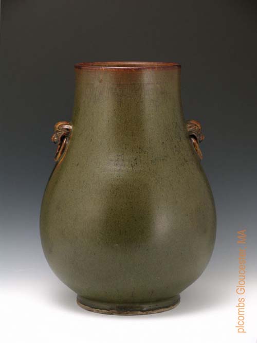 chinese teadust vase"