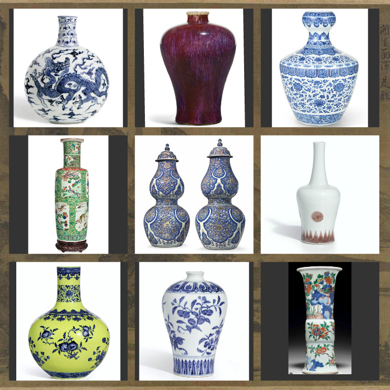 Chinese Porcelain vases