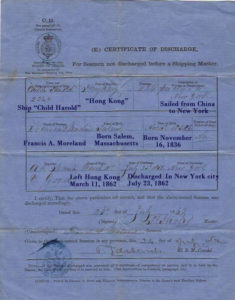 Hong Kong to New York "Child Harold"