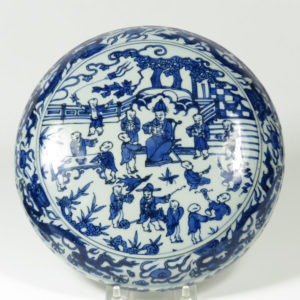  Wanli Hundred Boys Porcelain Box